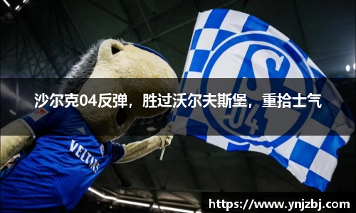 沙尔克04反弹，胜过沃尔夫斯堡，重拾士气